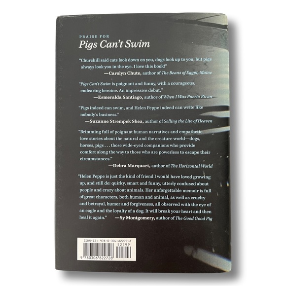 Pigs Can’t Swim a memoir by Helen Peppe Hardcover Book Non Fiction set in Maine - Picture 2 of 5